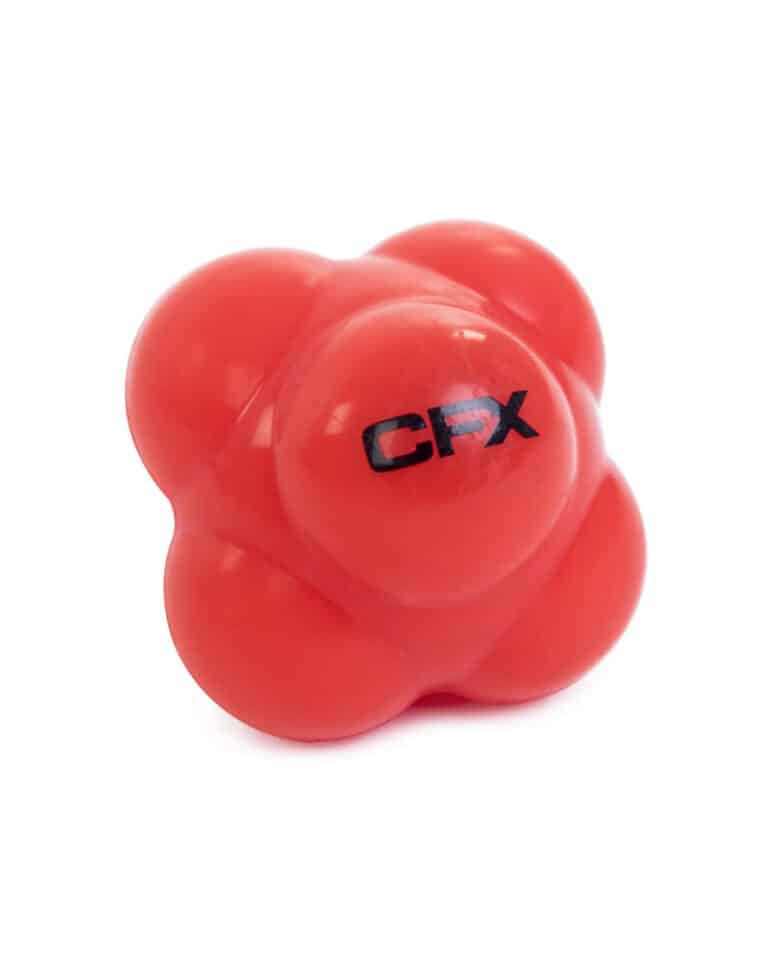 Balle de reaction rouge imprevisible