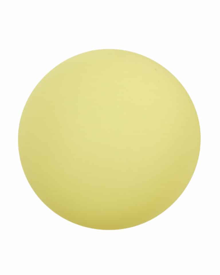 Balle de tennis en mousse jaune