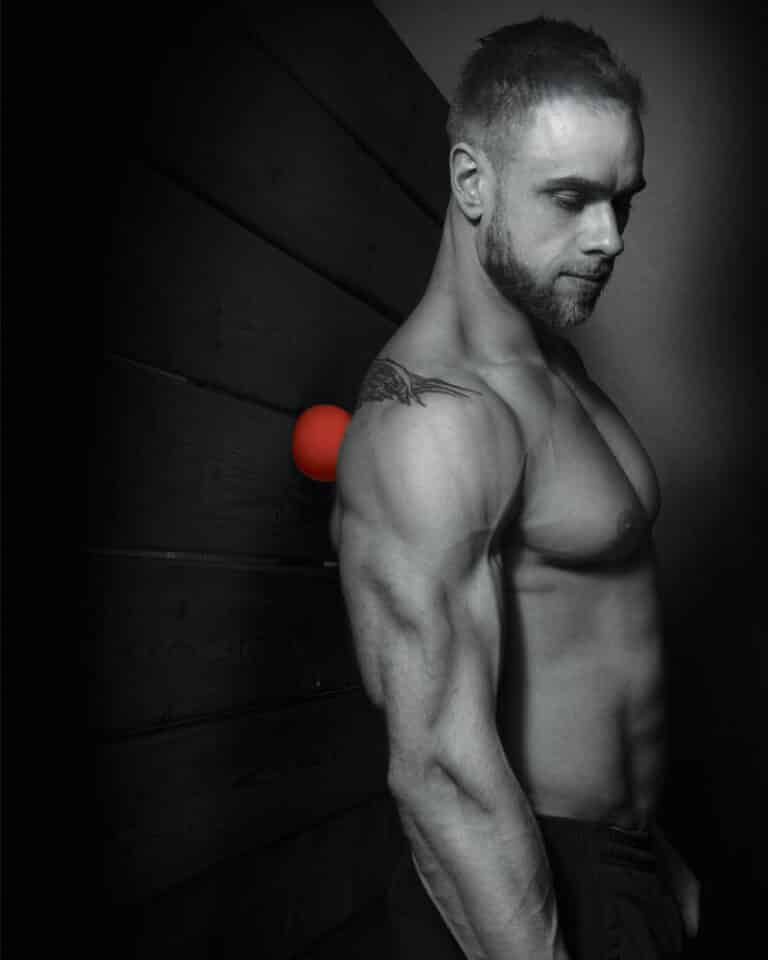 Balle de massage pour muscles caches - Image 2