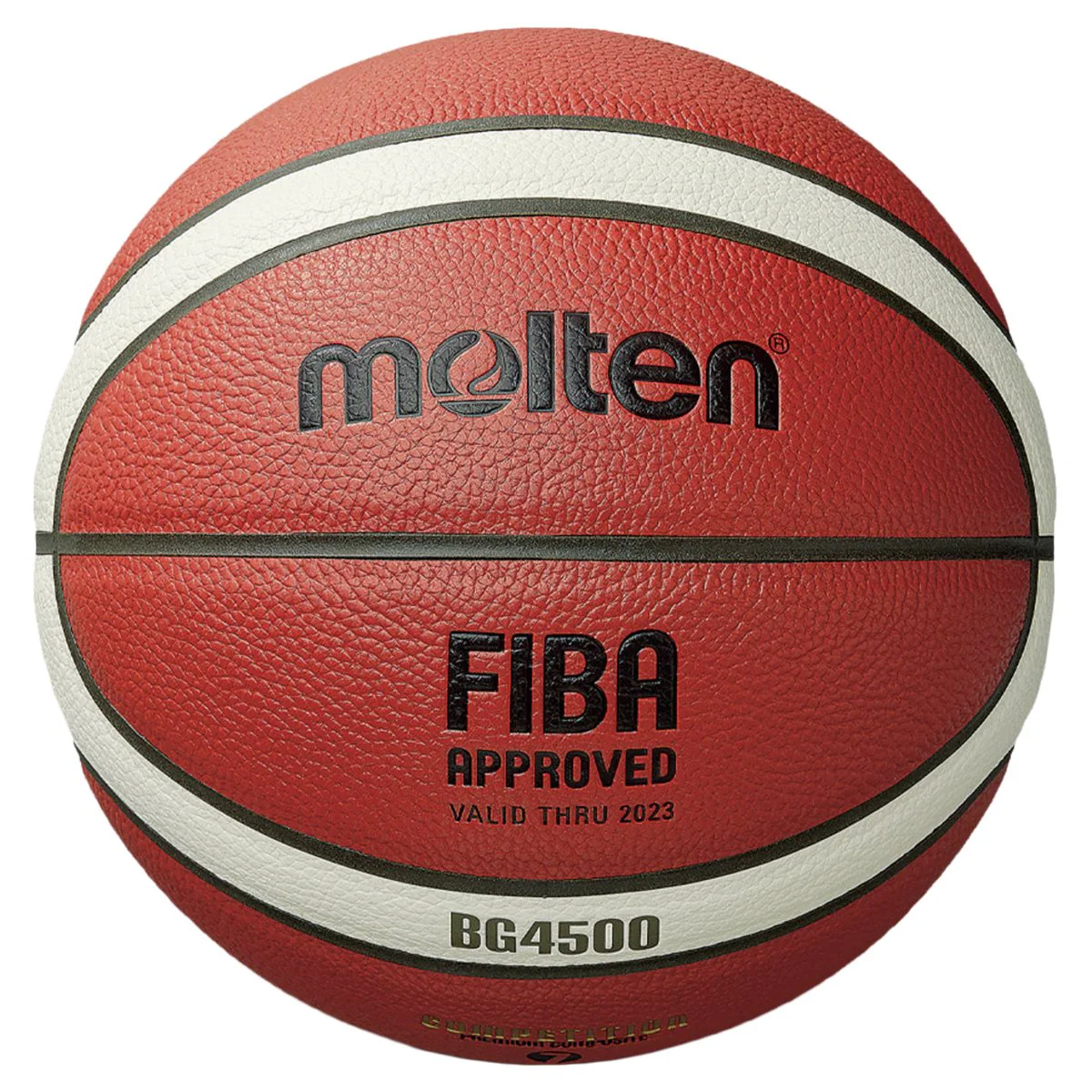 Ballon de basketball en cuir composite Molten