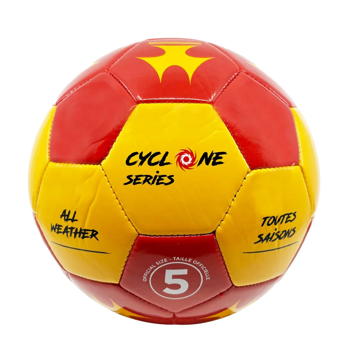 Ballon de soccer en PVC Jeffix - Image 2