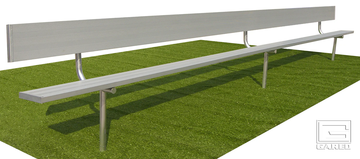 Banc de joueurs en aluminium - Image 10