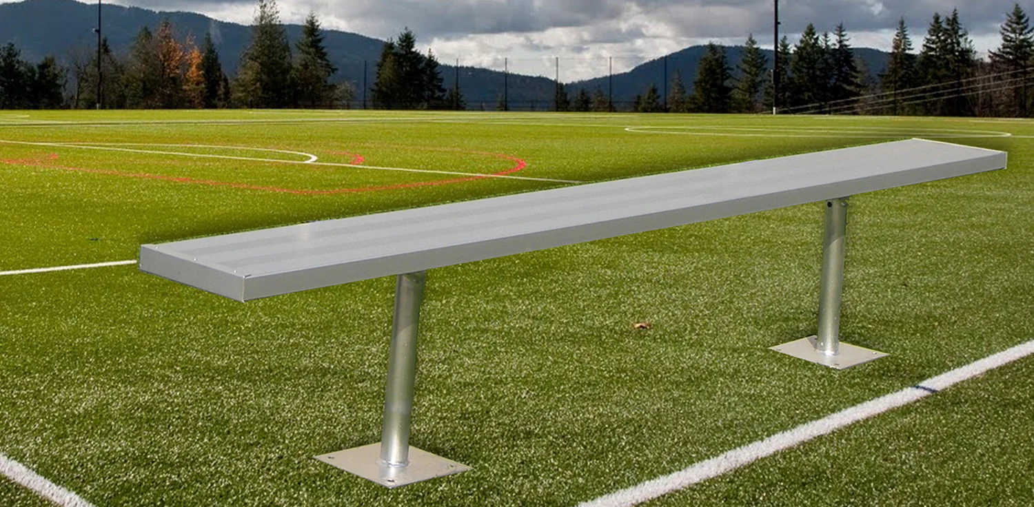 Banc de joueurs en aluminium - Image 9