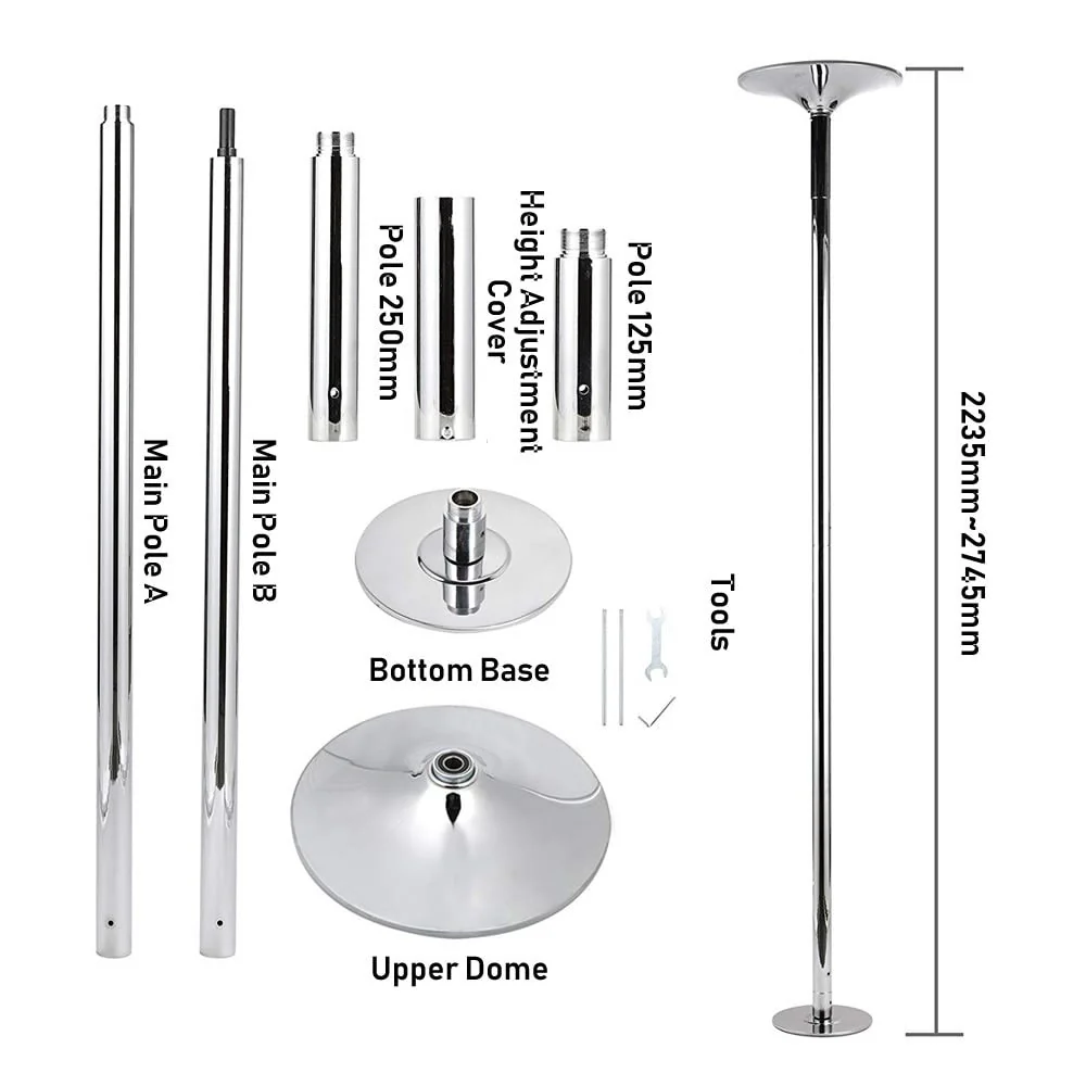 Barre de pole fitness d'entraînement ajustable - Image 10