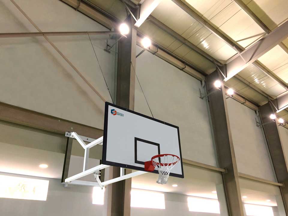 But de basketball pliable mural