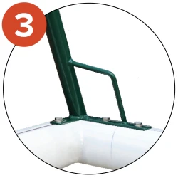 But de soccer en aluminium Sodex - Image 4