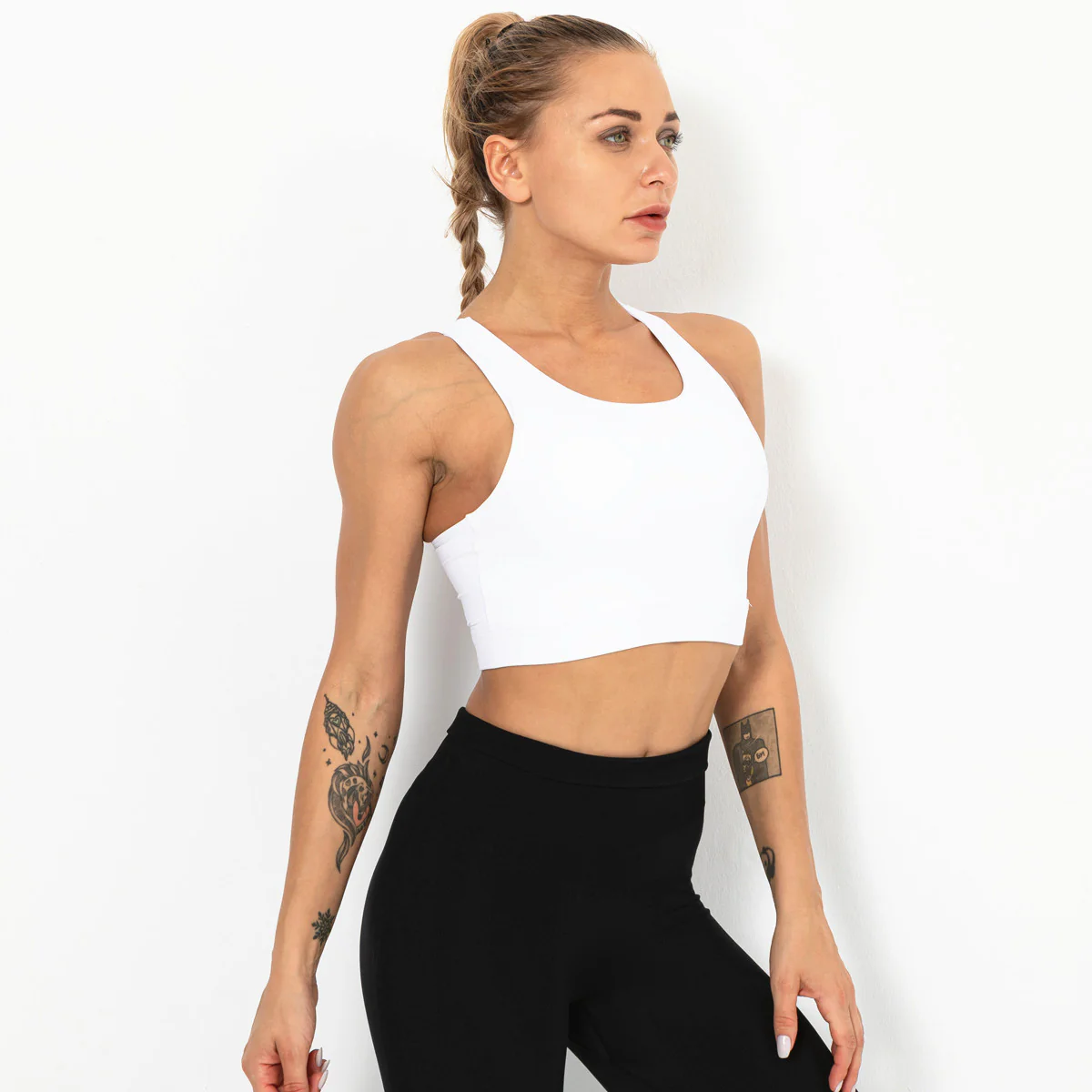 Camisole sport à dos ouvert pour femme - Image 6
