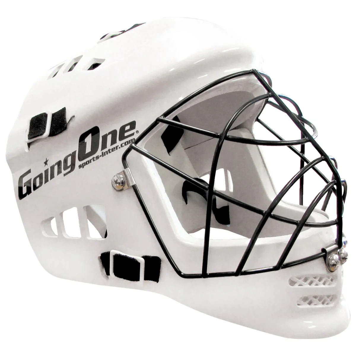 Casque de gardien de but avec grille