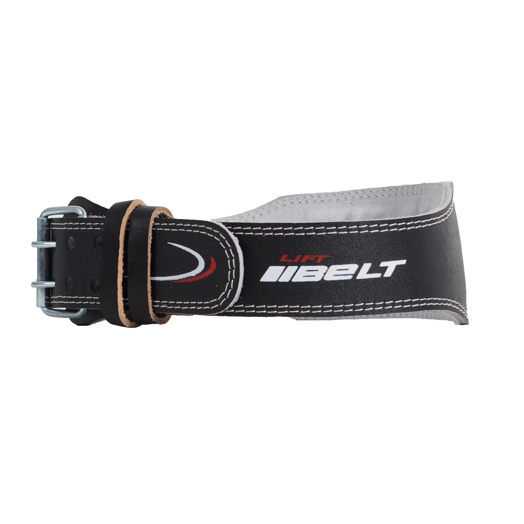 Ceinture haltérophilie en cuir rembourrée - Image 2