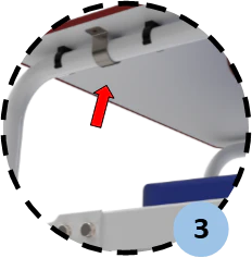 Chaise d'arbitre de badminton - Image 4
