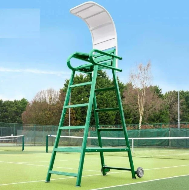 Chaise d'arbitre de tennis en aluminium - Image 2