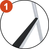 Chaise d'arbitre en aluminium - Image 2