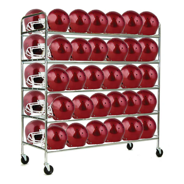 Chariot de Rangement pour Casques de Football