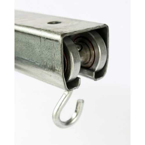 Crochet à roue pour rail de rideau en acier - Image 3