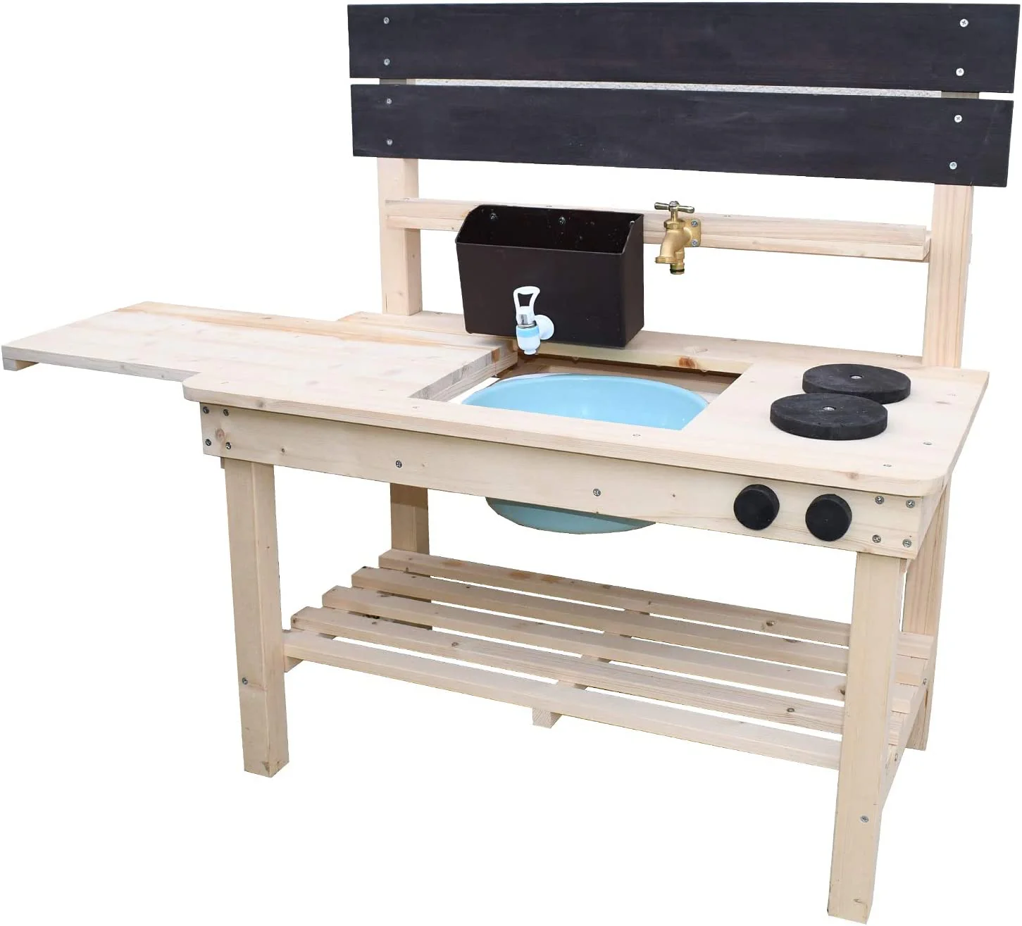 Cuisine de jardin en bois pour enfant