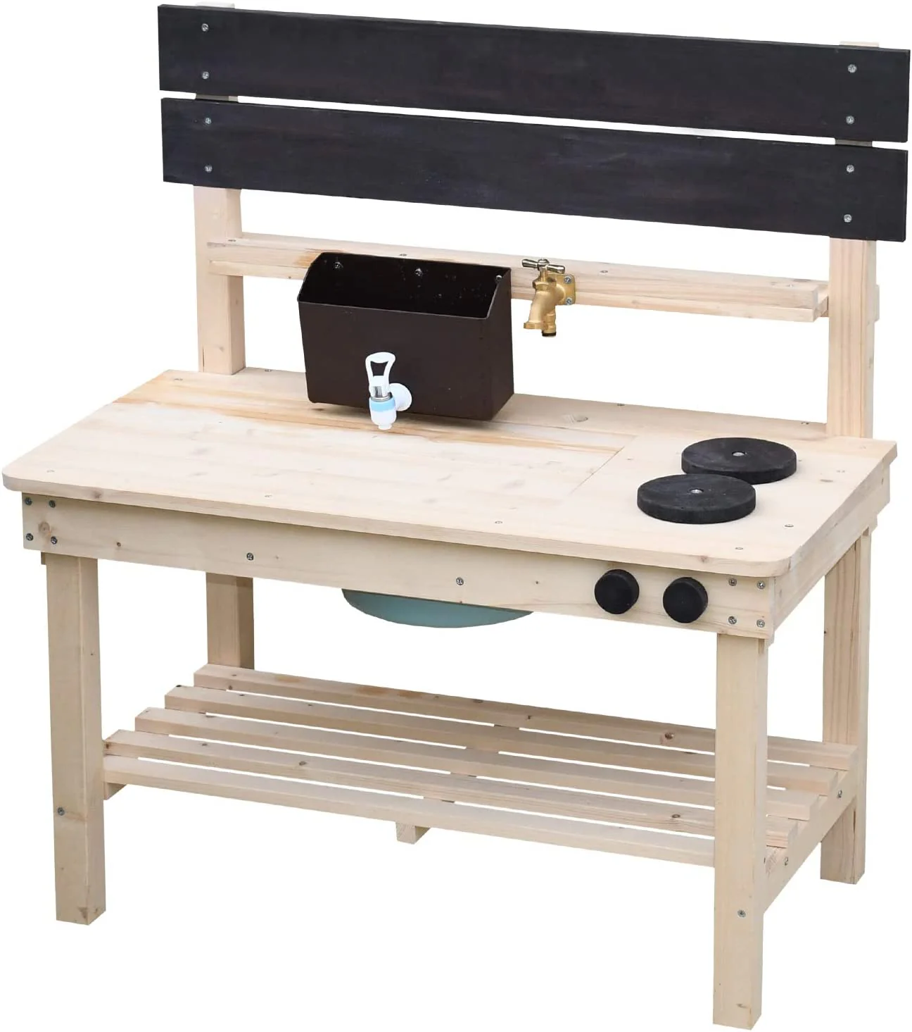 Cuisine de jardin en bois pour enfant - Image 2
