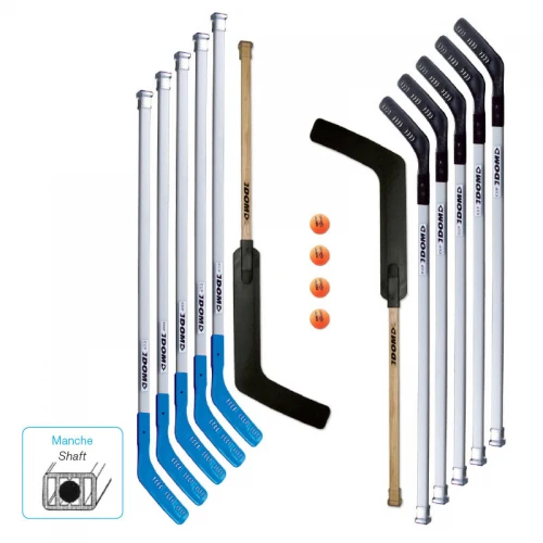 DOM Pro P70-G4 série STF 132"(52") Joueur DOM et Guardian Bâton de hockey Ensemble