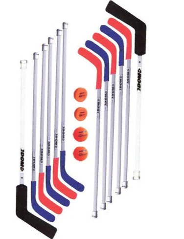 Ensemble Bâton de hockey et de gardien 47 pouces