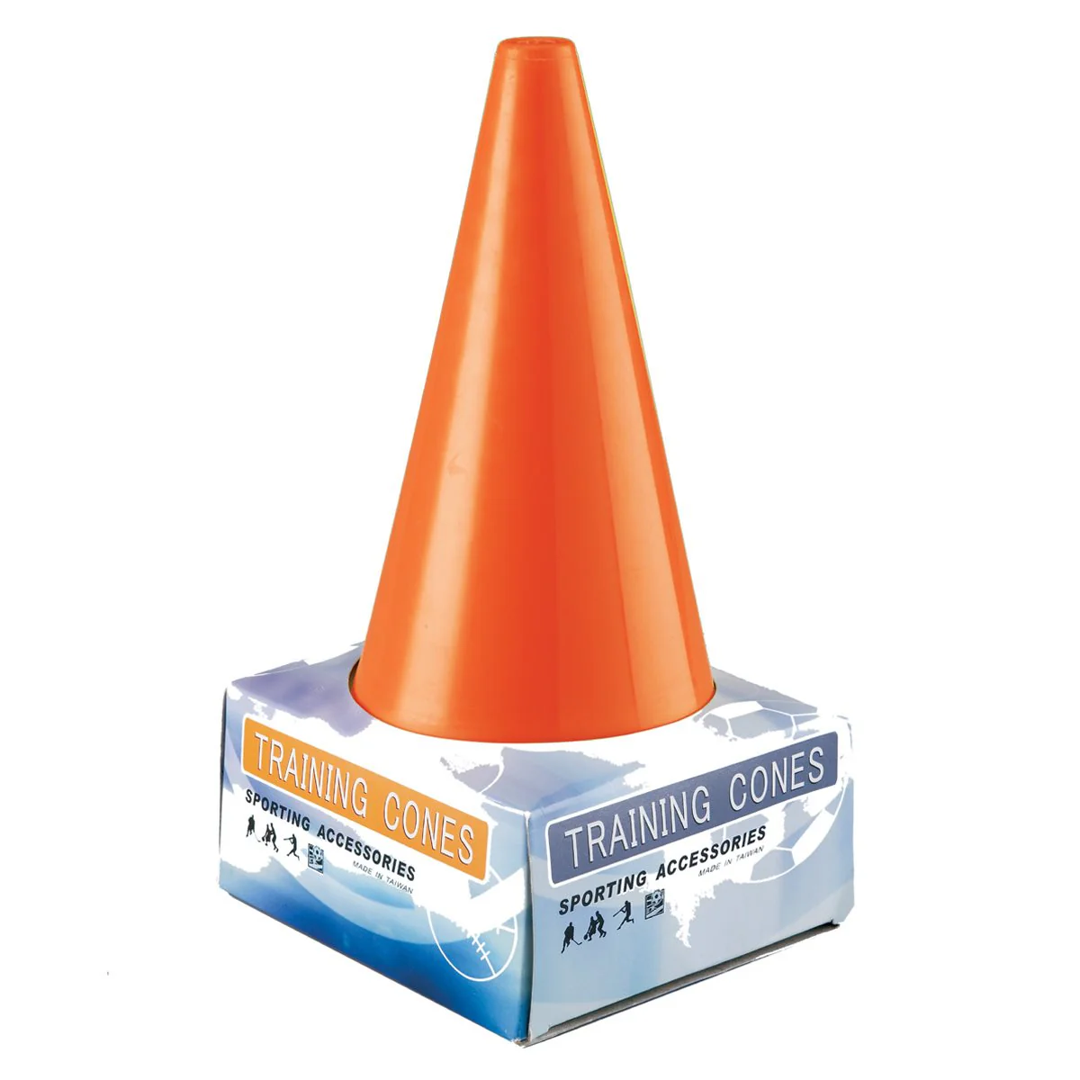 Ensemble de cones orange de 9 pouces