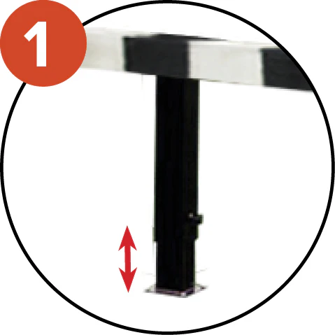 Haie de steeple fixe pour saut d'eau - Image 2