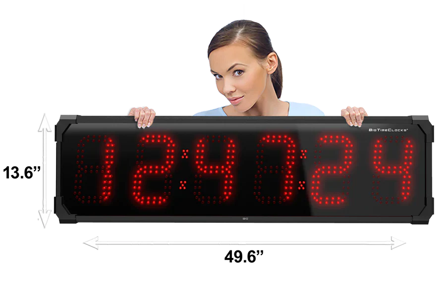 Horloge murale numérique LED à l'épreuve de l'eau - Image 4