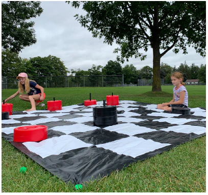 Jeu de dames géants