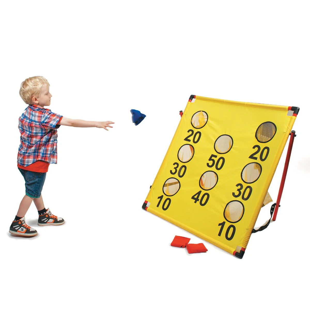Jeu de poches en toile