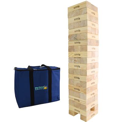 Tour en bois géante
