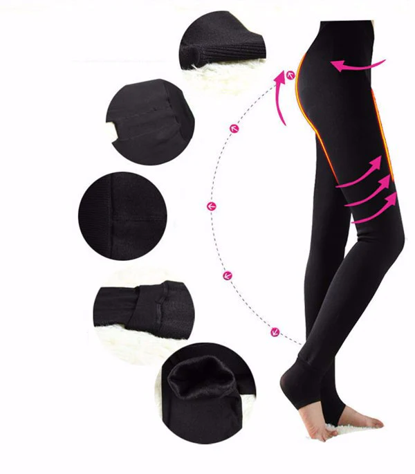 Legging d'hiver en cashmere inversé - Image 13