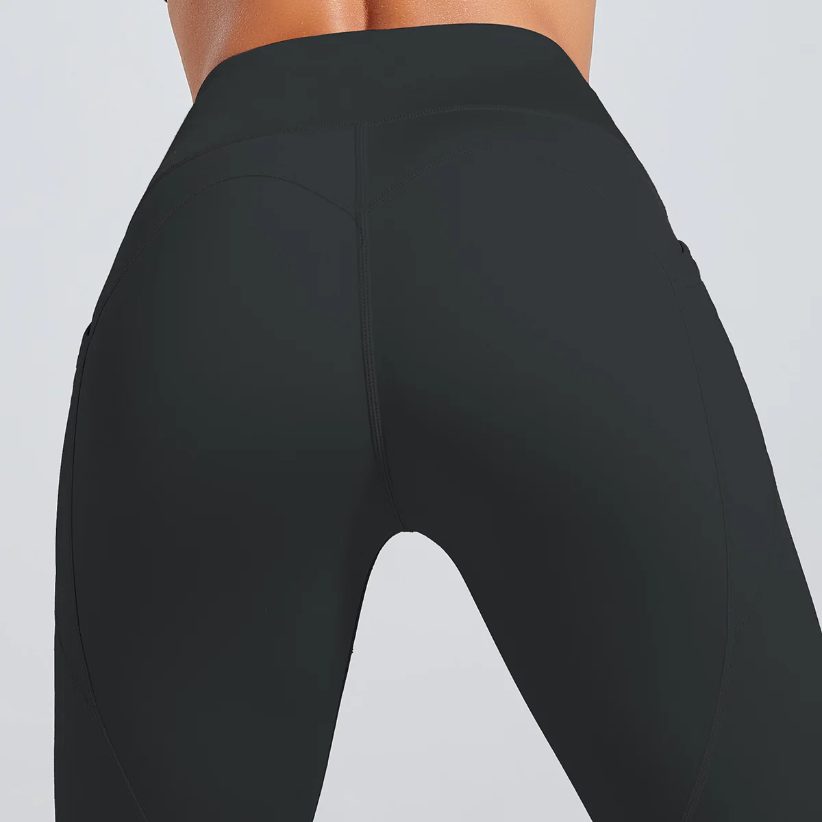 Legging taille haute avec poche pour femme - Image 5