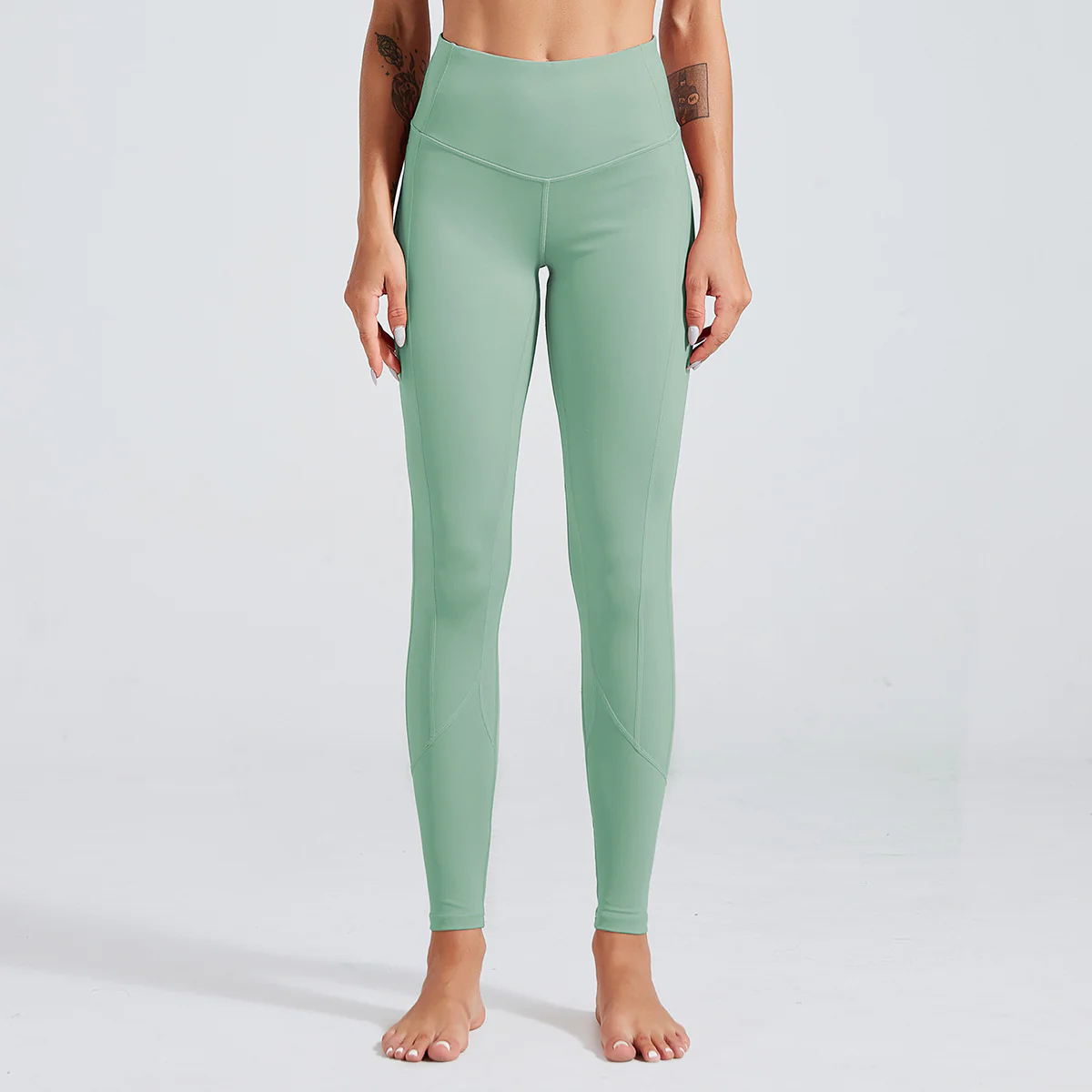 Legging taille haute avec poche pour femme - Image 8