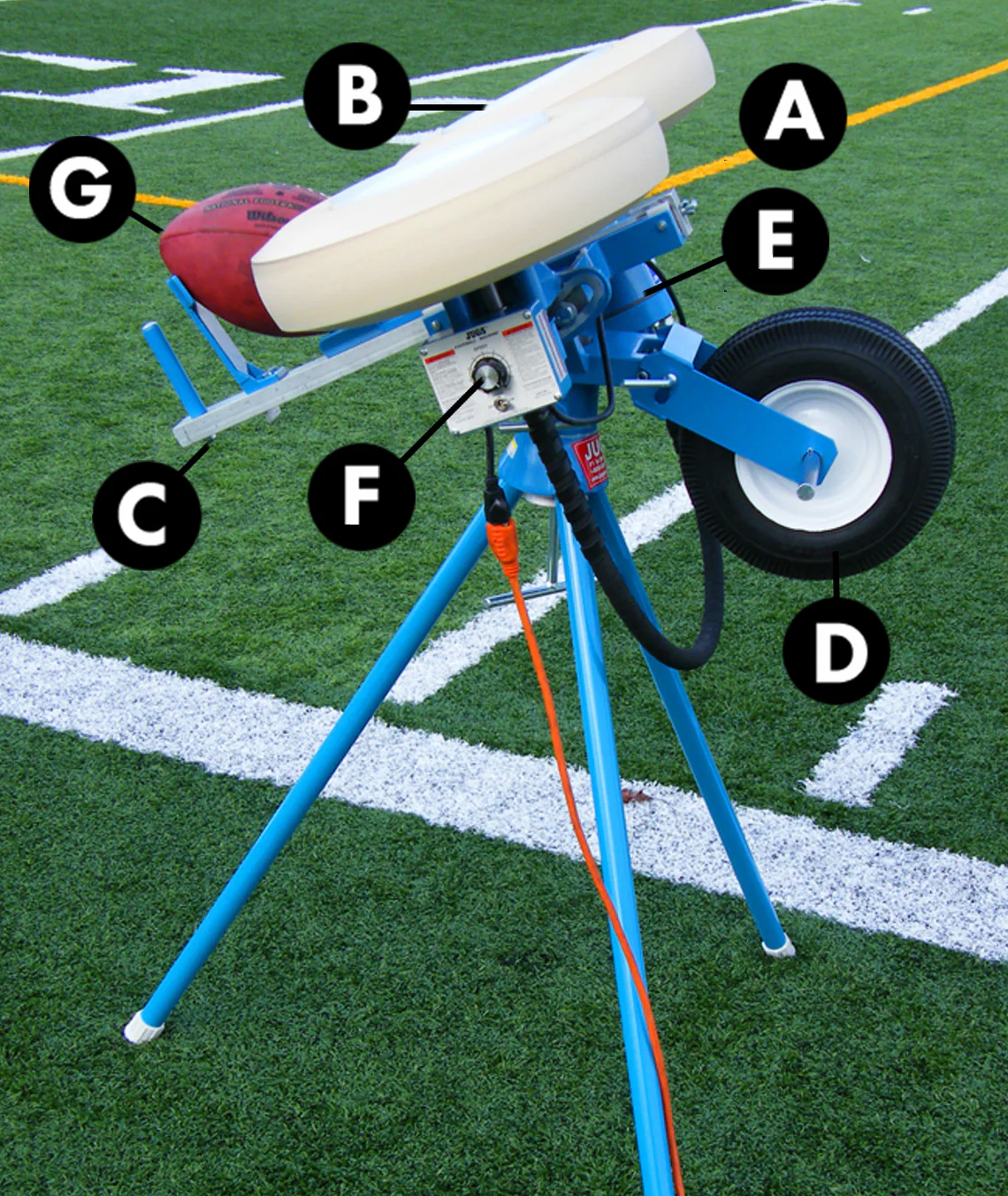 Machine à football Jugs - Image 3