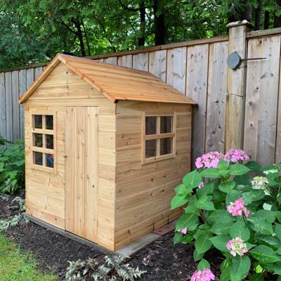 Maison en bois exterieur pour enfant - Image 2