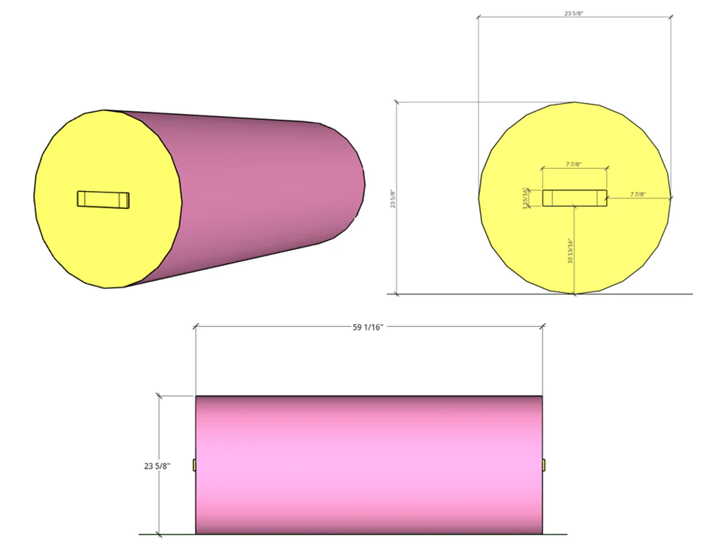 Module mousse cylindre gymnova - Image 3