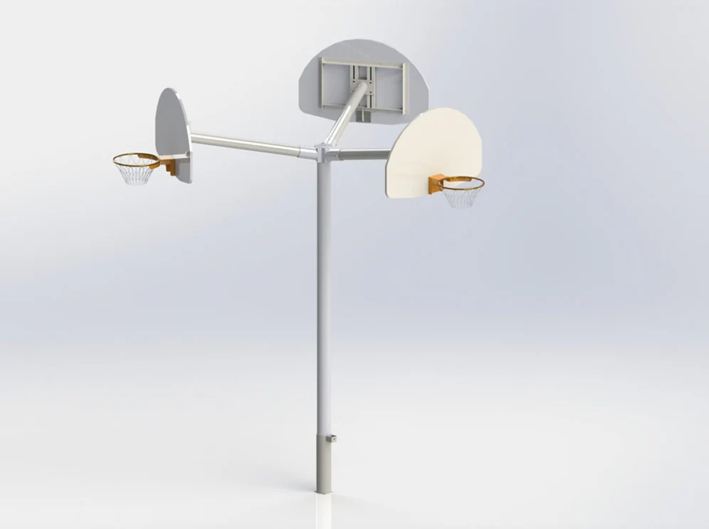 Panier de basketball triple