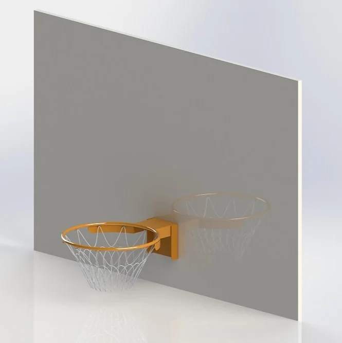 Panneau rectangulaire en polyéthylène
