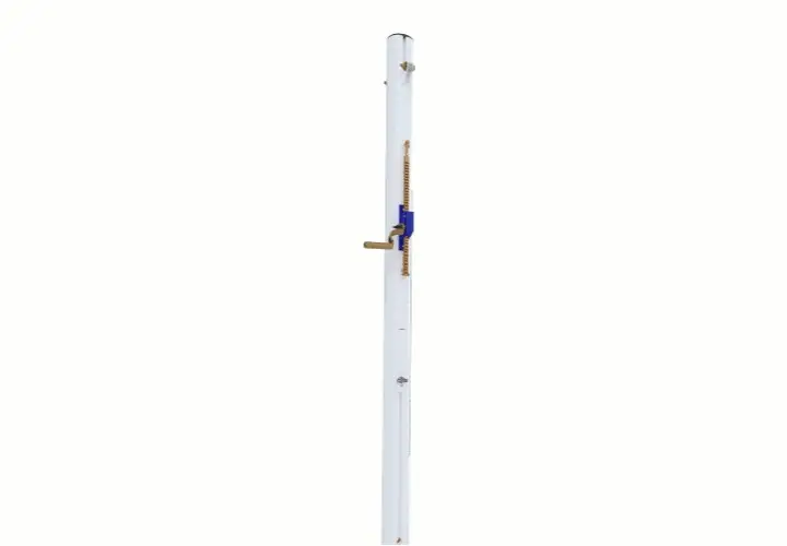 Poteau extérieur central ajustable multi sports