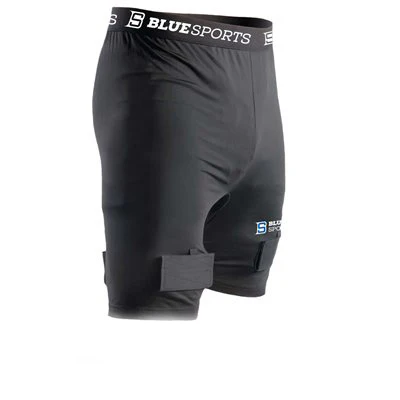 Short de compression avec coquille integree