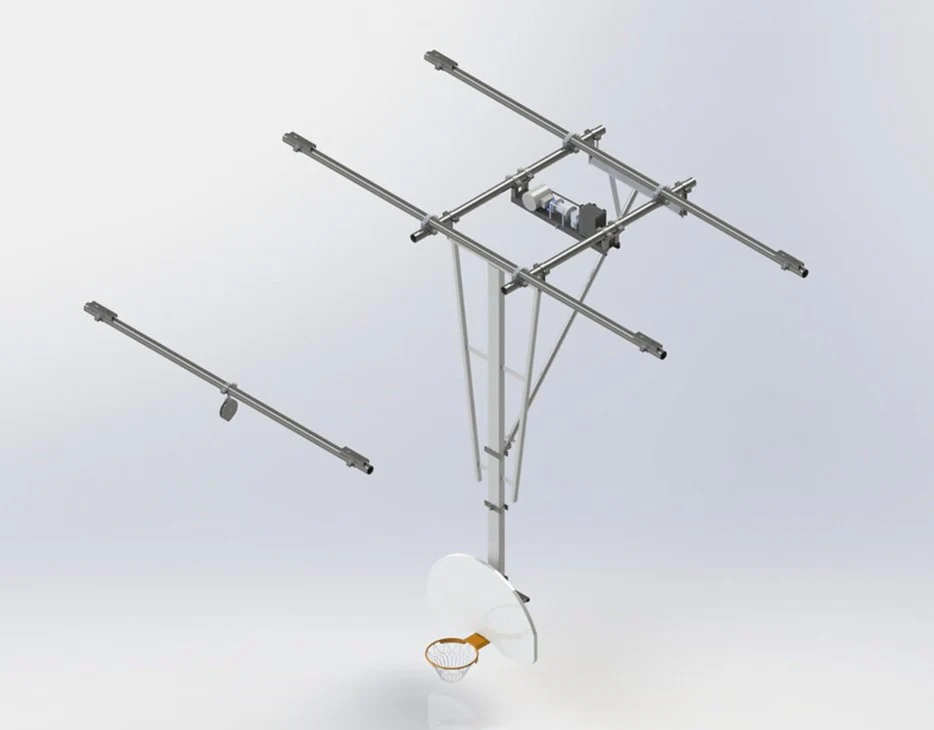 Structure de plafond pour panier de basketball - Image 2