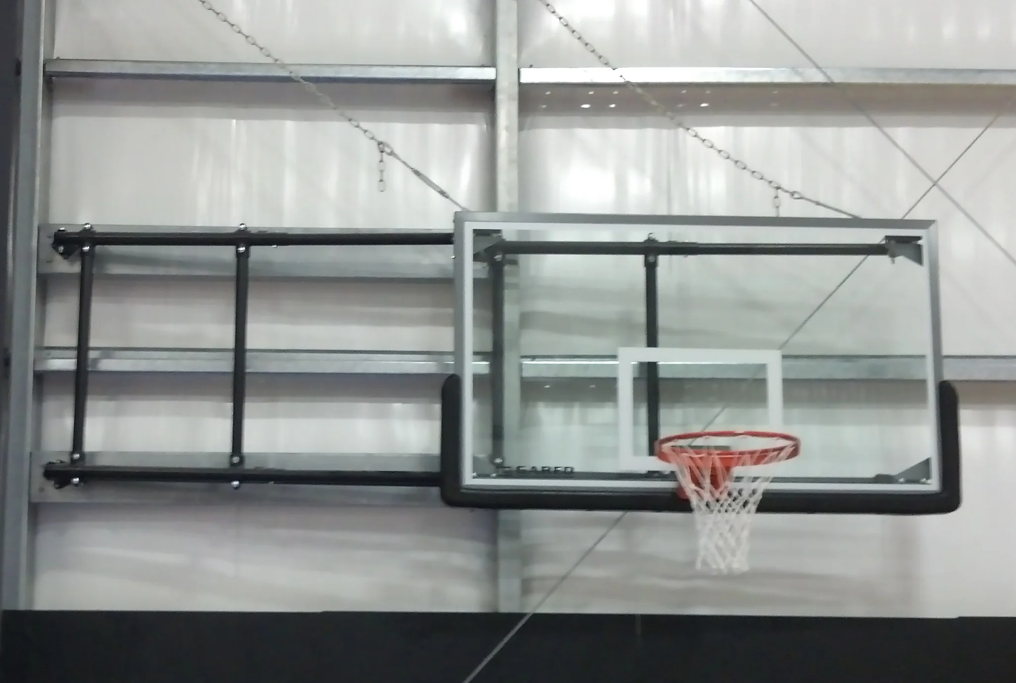 Système de panier de basketball mural - Image 2