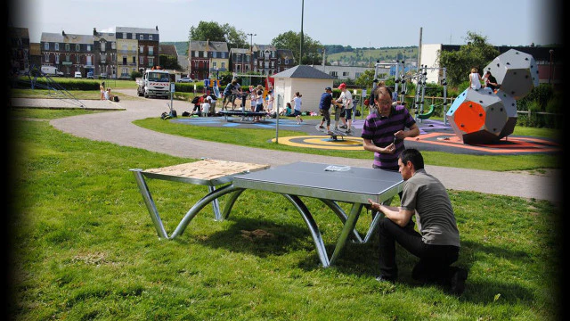 Table de ping pong de parc Cornilleau Park - Image 4