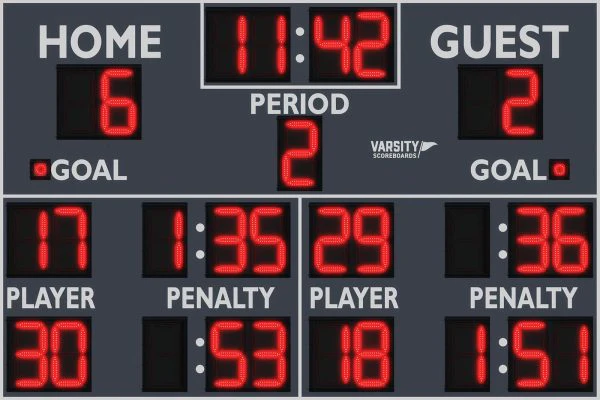 Tableau d'affichage de hockey extérieur - Image 2