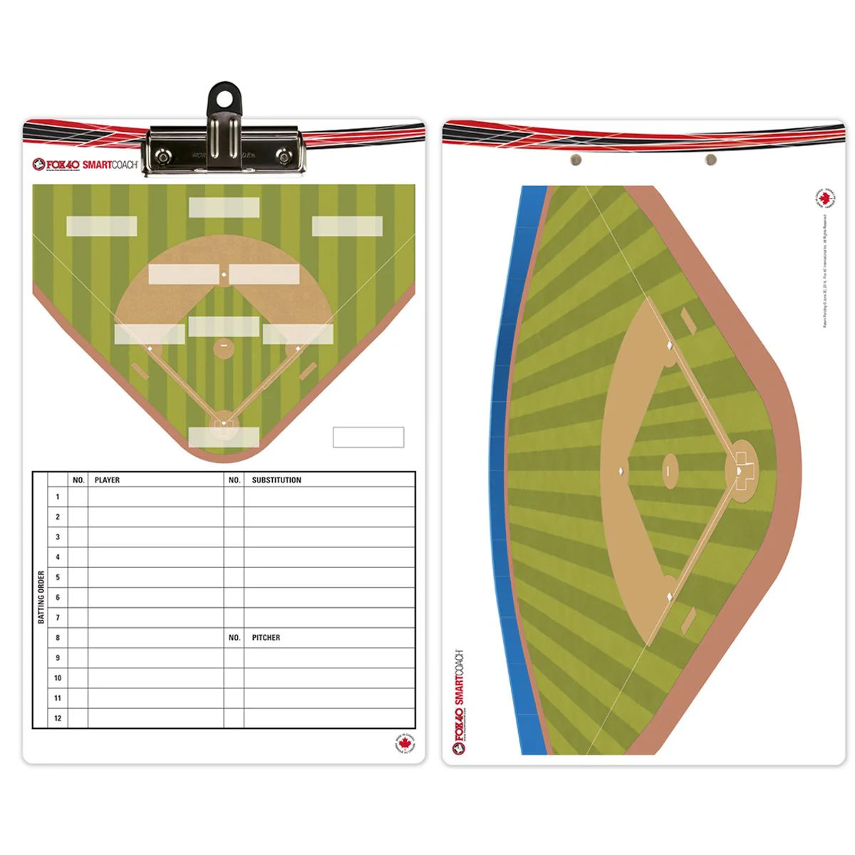 Tableau de coach de baseball