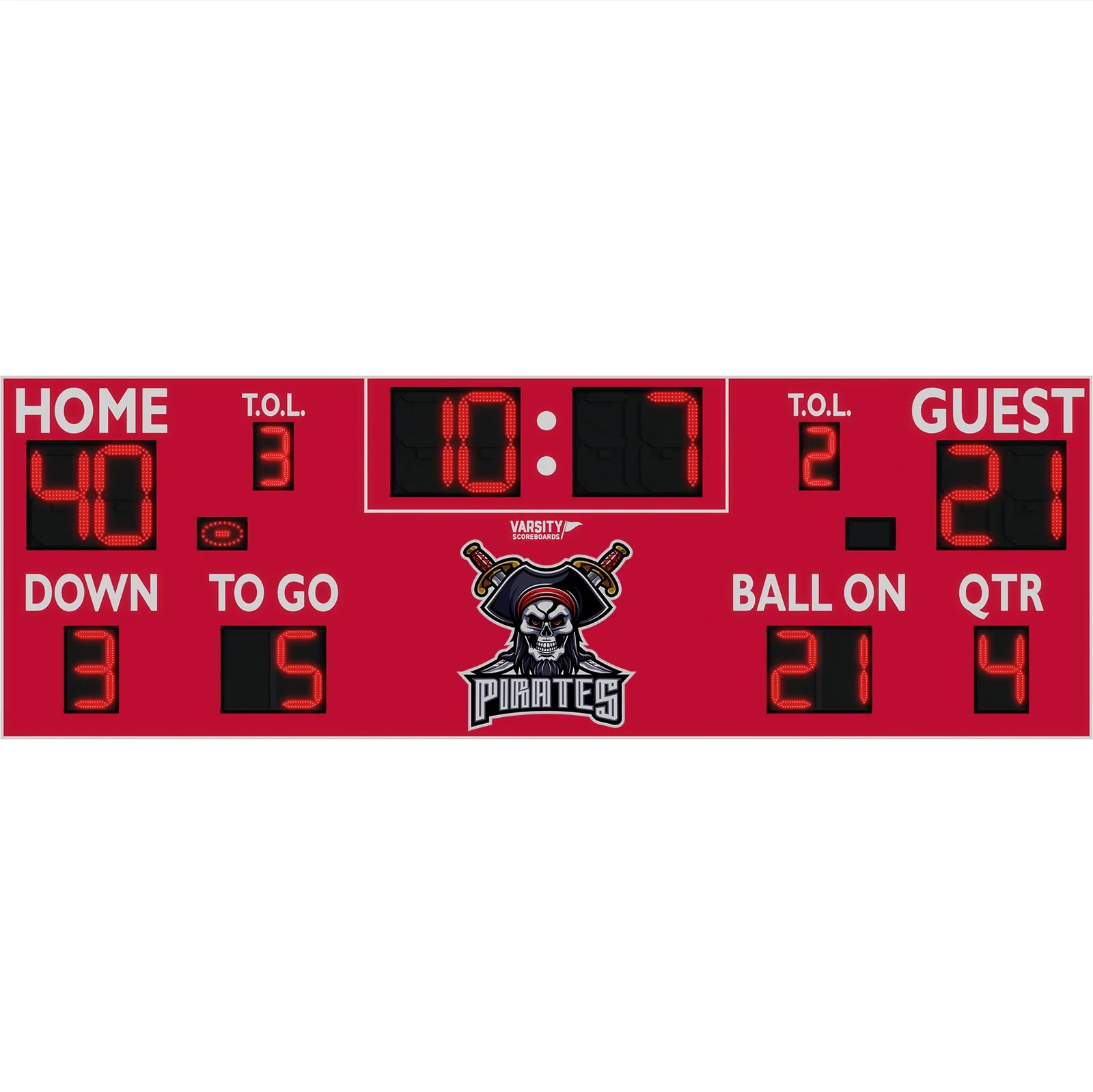 Tableau de pointage de football extérieur