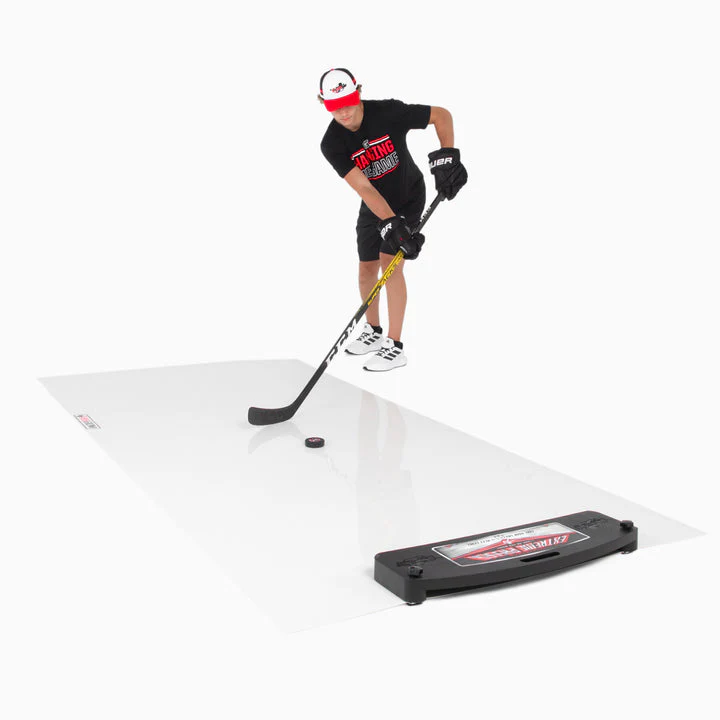 Tapis pour pratique de hockey Hockeyshot avec replique de bande - Image 3