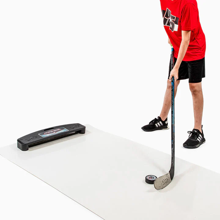 Tapis pour pratique de hockey Hockeyshot avec replique de bande - Image 4