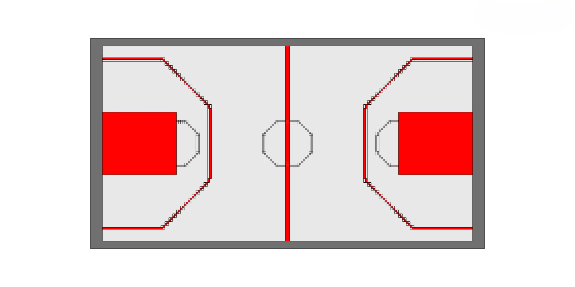 Terrains de basketball en tuiles antidérapantes - Image 4