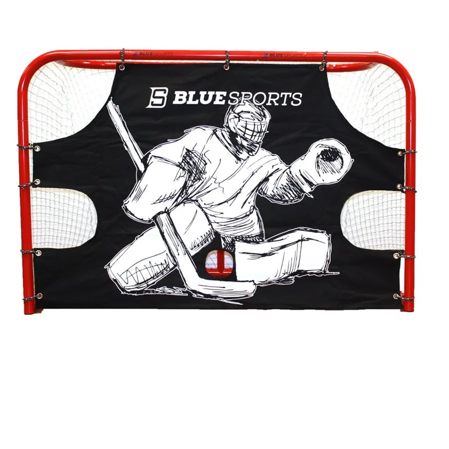 Toile cible pour but de hockey