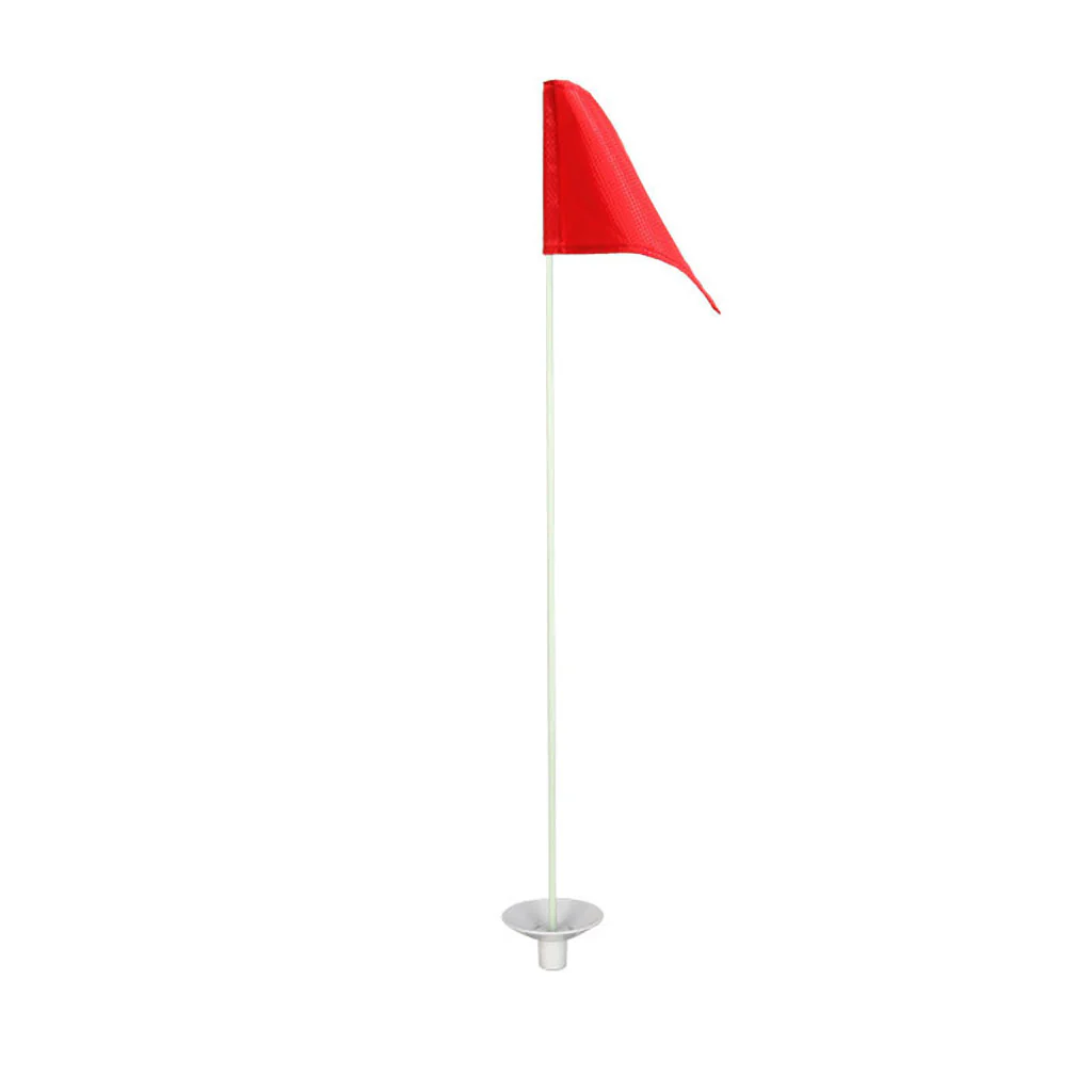 Trou de golf avec drapeau de couleur - Image 2