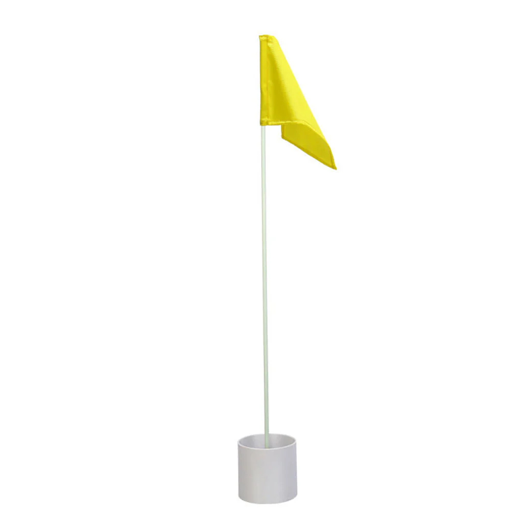 Trou de golf avec drapeau de couleur - Image 3